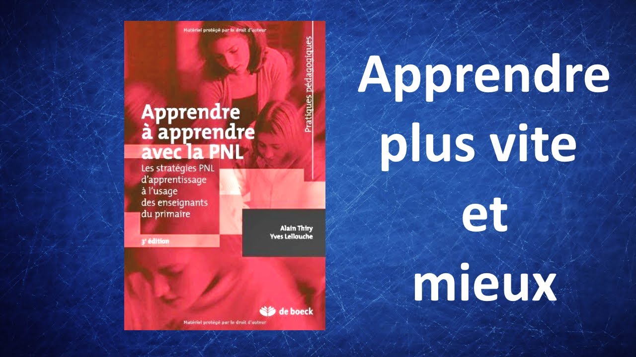 APPRENDRE À APPRENDRE AVEC LA PNL - livre