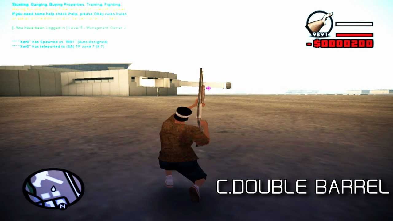 GTA SA - Combat Arms Gun Sounds
