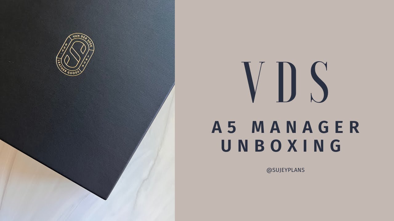 VDS (Van Der Spek) A5 Manager Unboxing