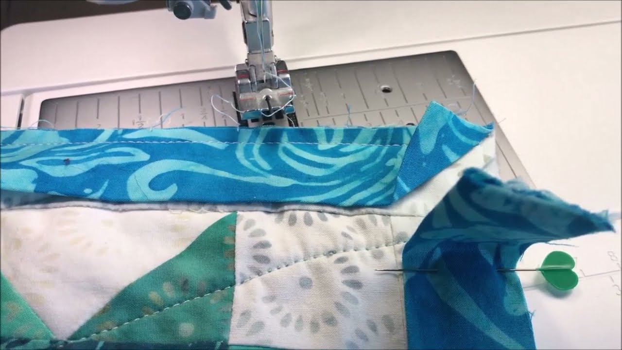 Tutoriel Bordure de finition Face Binding