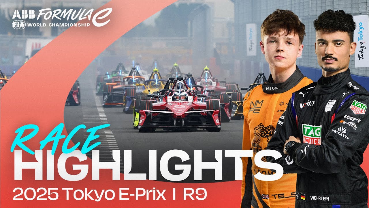 Fast and Frenetic Racing in Japan 👀🍿 | 2025 Tokyo E-Prix Round 9 Highlights