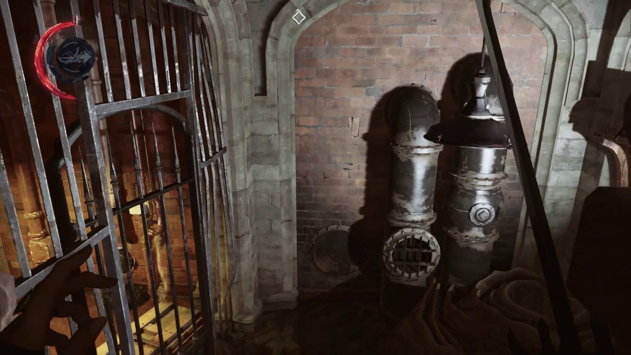 Dishonored 2 - A Crack In The Slab: Master Key (Kill The Guard) & Crank Wheel Gameplay Locations