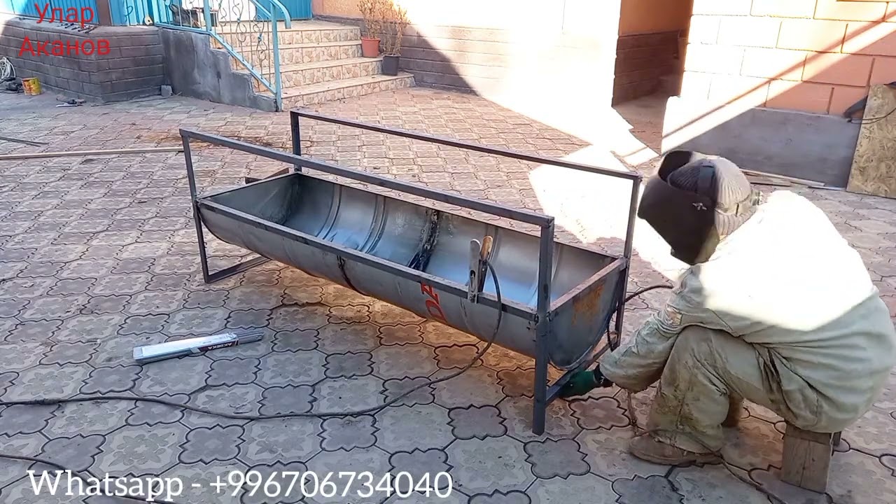 Кормушка из бочки Акур Аштоо жасайбыз