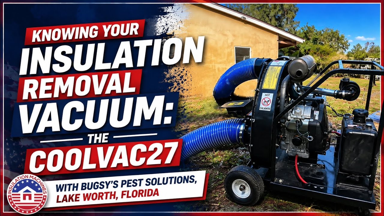 Knowing Your Insulation Removal Vacuum by Cool Machines: The CoolVac27