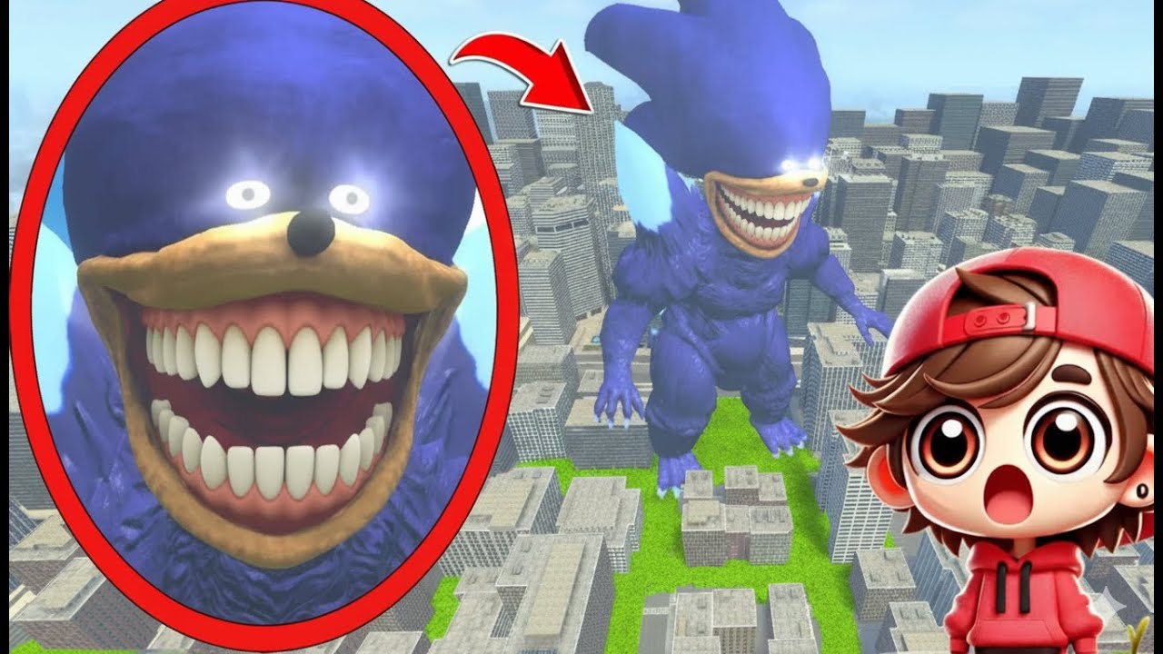 My drone CATCHES GODZILLA SONIC Tapes IN REAL LIFE in Garry's Mod