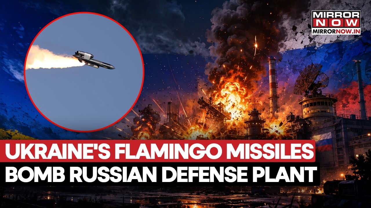 Ukraine's Flamingo Missiles Bomb Russian Defense Facility In Cheboksary, Huge Plume Of Smoke Seen