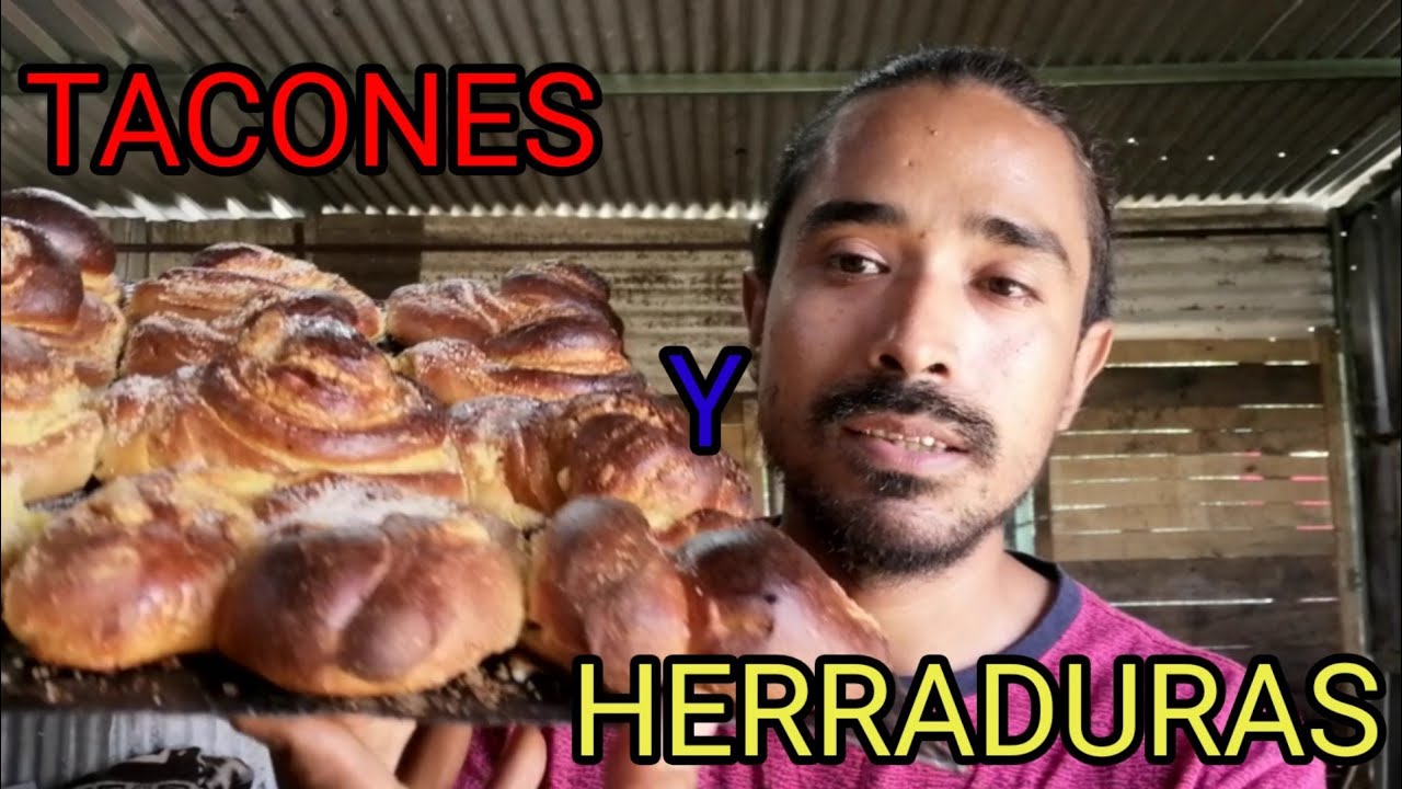COMO SE HACEN LOS TACONES Y HERRADURAS/MASA DULCE