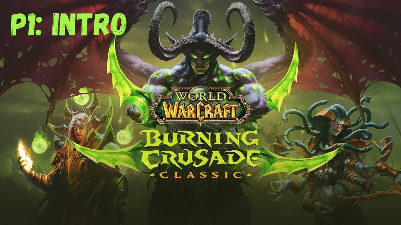 World of Warcraft: TBC Classic: Part 1 - Protection Paladin Leveling Gameplay!