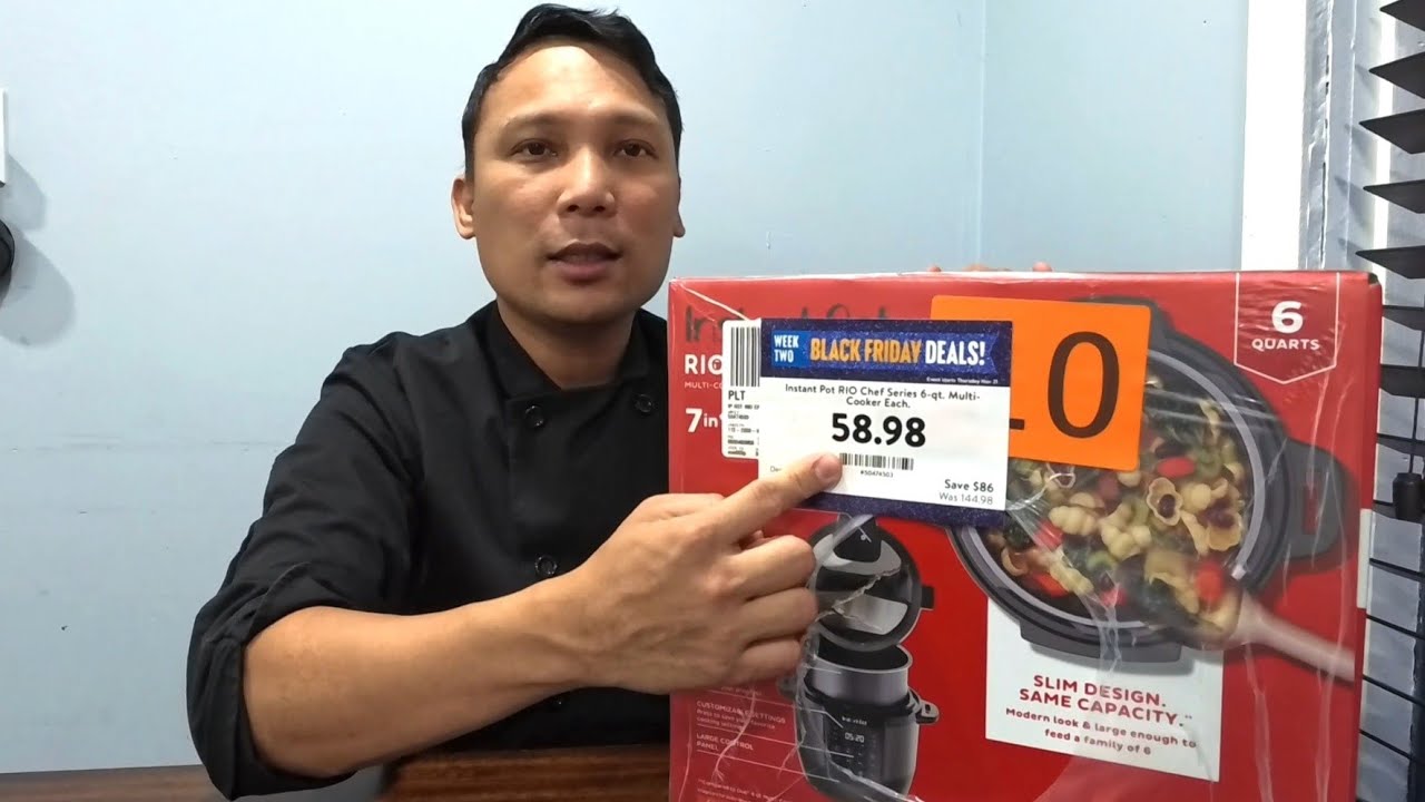 Instant Pot Rio 6 qt Multicooker Chef Series Unboxing and Product Review