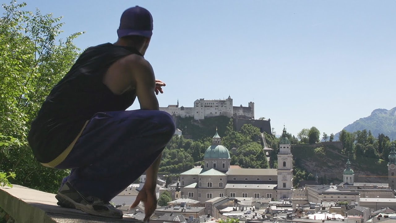 Logenplatz: Le Parkour zur Festung Hohensalzburg