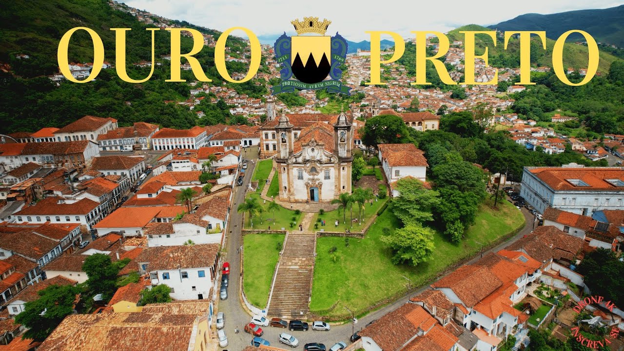 Drone 4k Ouro Preto MG
