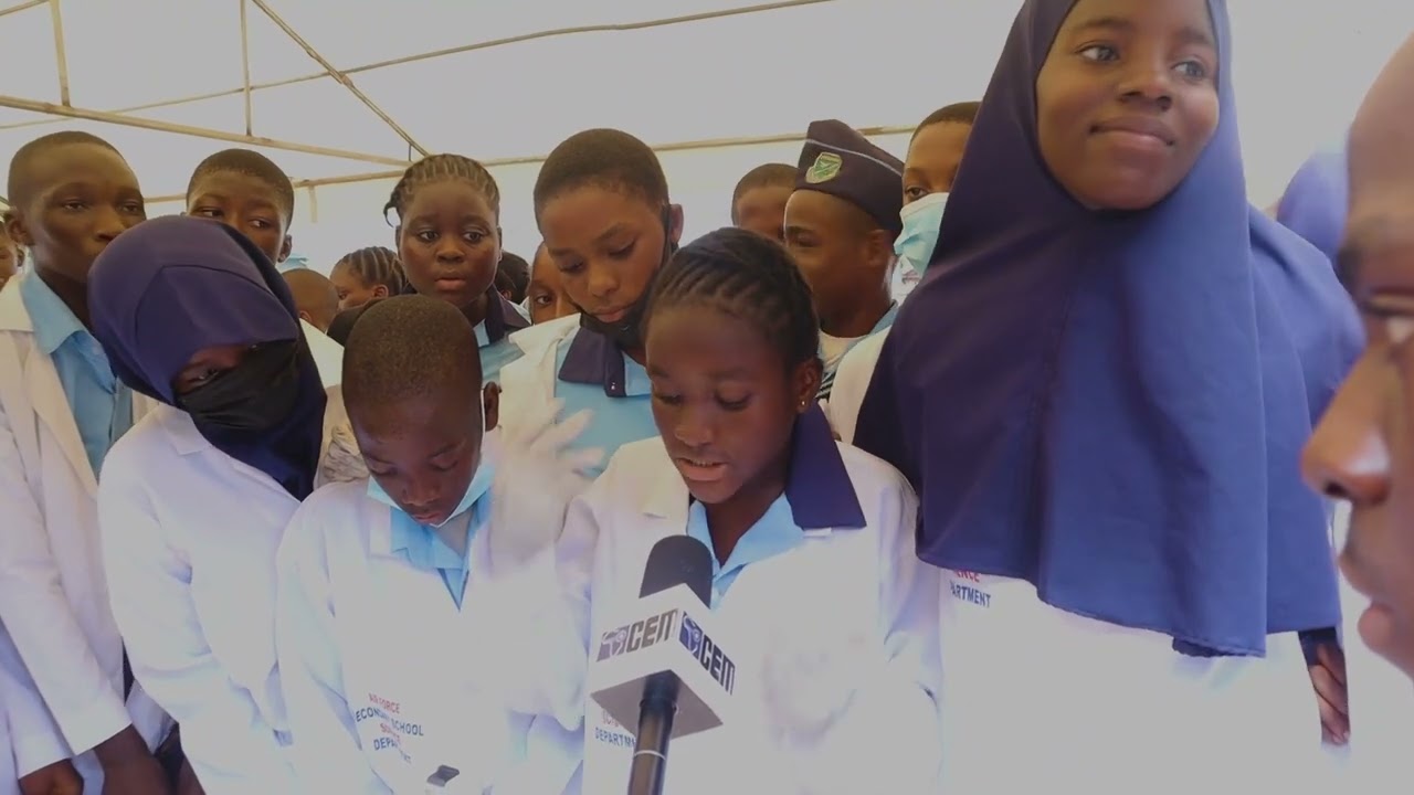 Students of AIRFORCE SECONDARY SCHOOL display ingenuity at their science exhibition| CEM Television