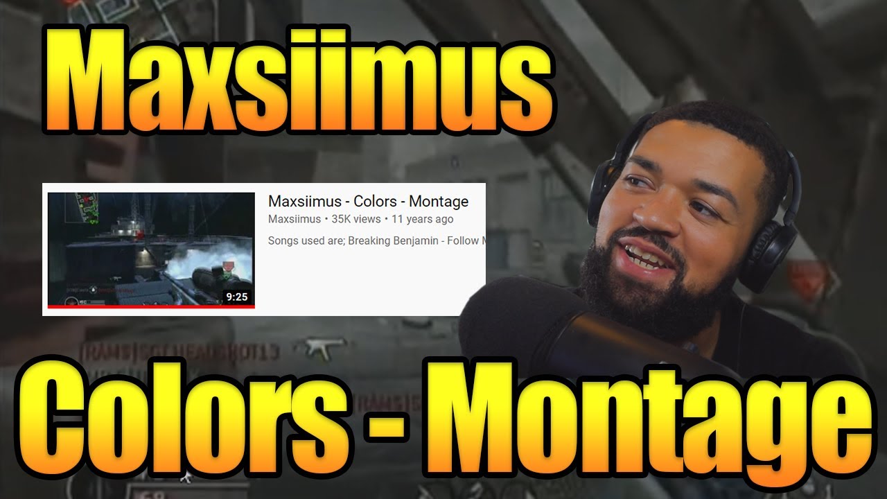 Kaai 08 Reacts to Maxsiimus - Colors - Montage