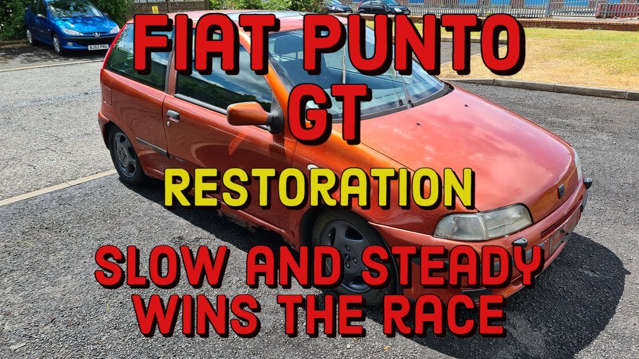 Fiat Punto gt restoration continues but not at the scale i wanted. PART 2