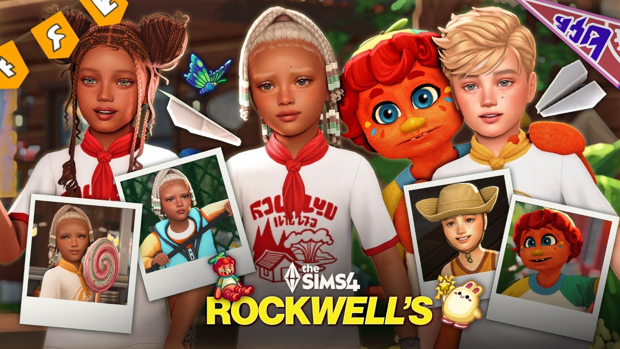 Summer Camp is actually.... FUN??  | The Sims 4 Rockwell Legacy