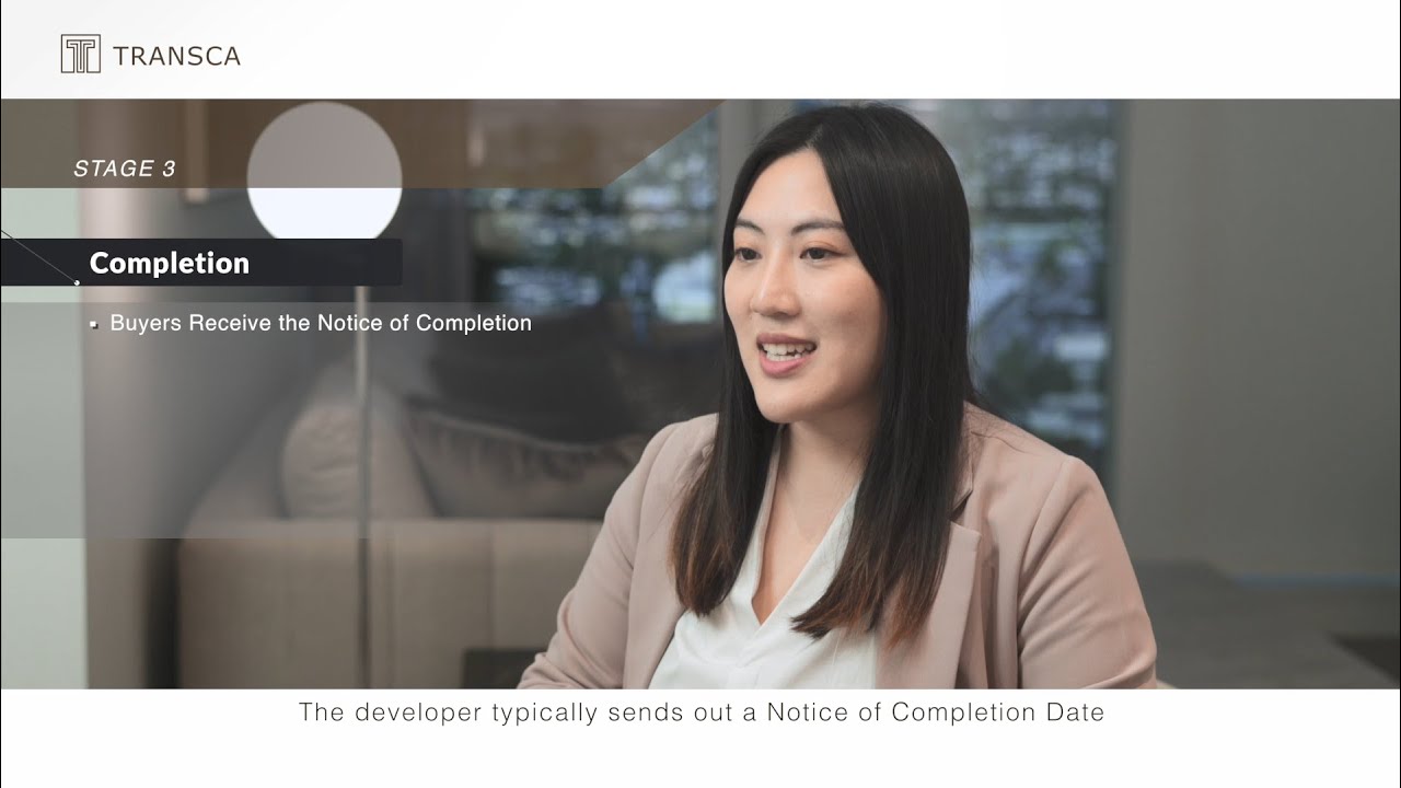 Transca New Home Seminar [预售房屋成交过程]