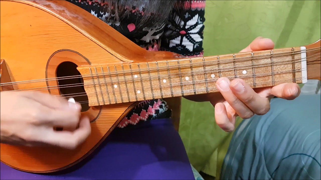 Coro Cuando venga El Señor (1 voz baja mandolina, lento), Nota La menor