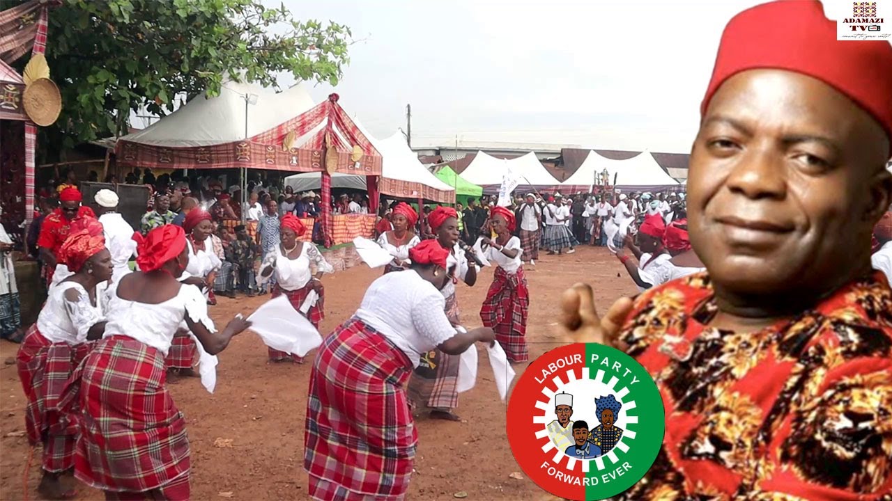 AROCHUKWU CULTURAL DANCE: Aro Women Call On Alex Otti Of the Labour Party To Remember Arochukwu Road