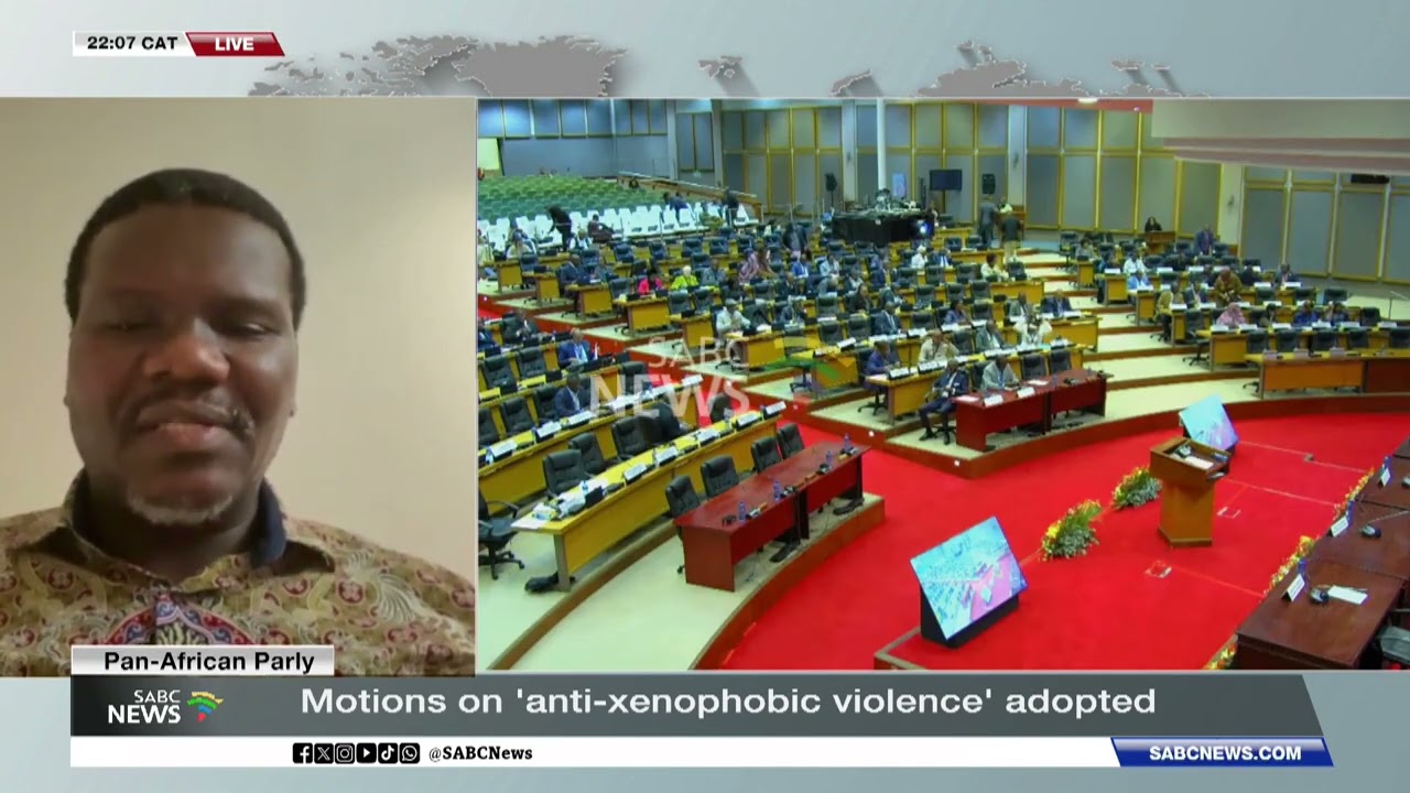Pan-African Parly | Motions on 'anti-xenophobic violence' adopted