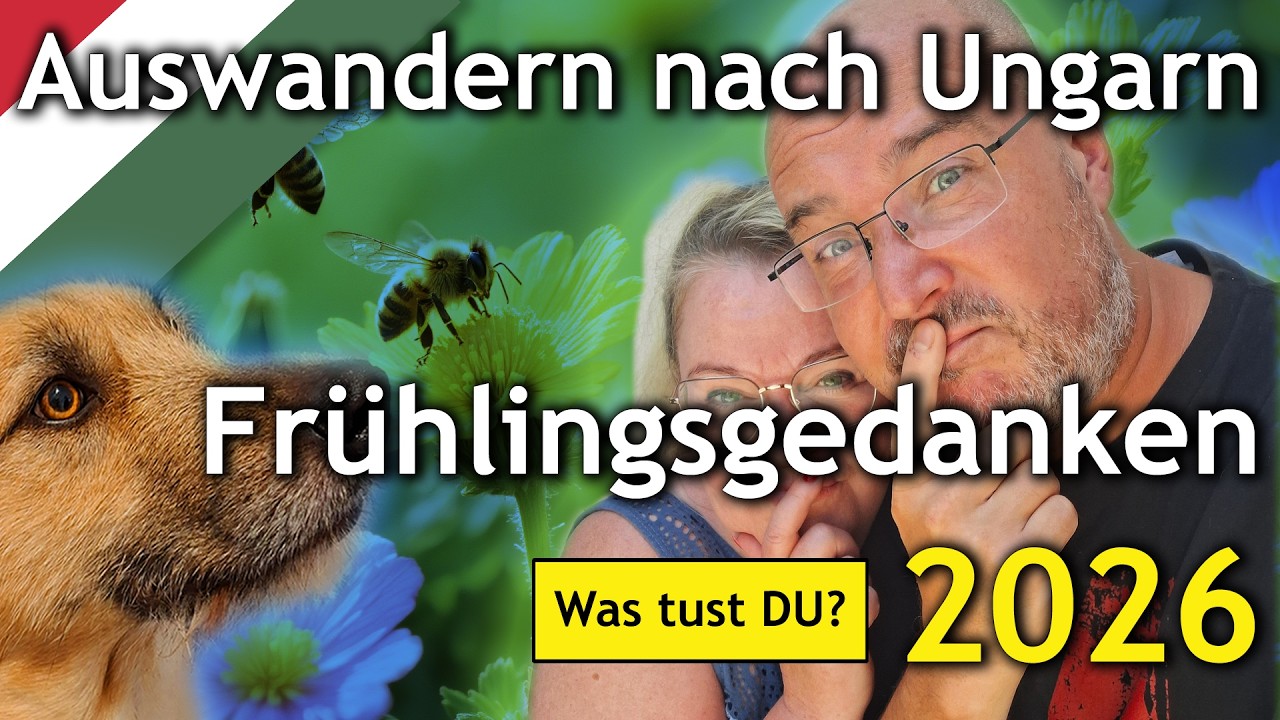 Auswandern nach Ungarn - Frühlingsgedanken 2026 -was tust DU? #ungarn #auswandernnachungarn #krise