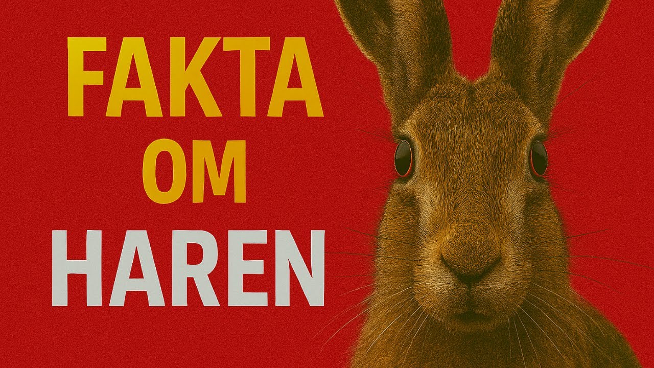 Fakta om haren: Sveriges snabba skuttare 🐰🌟