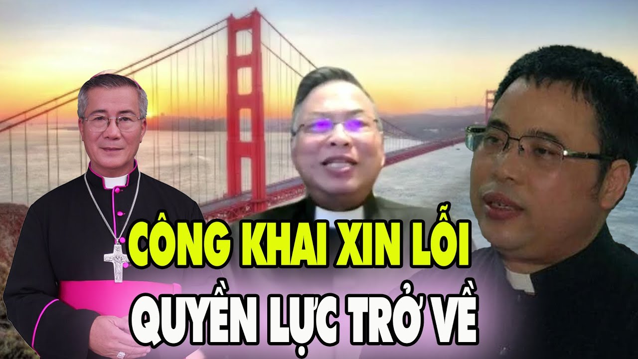 Công Khai Xin Lỗi Và Trả Lại Quyền Hạn – Đức Cha Anphong Chính Thức Nhận