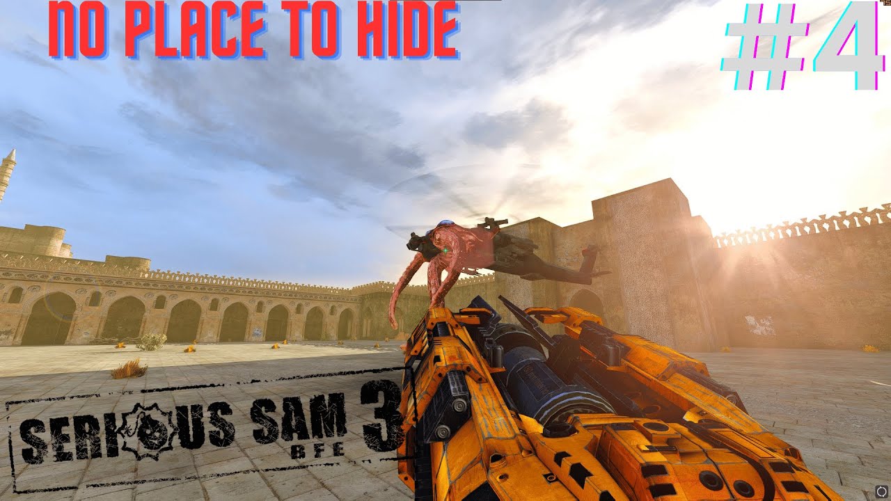 Serious Sam Fusion (2017) - No Place To Hide ( 4K 60FPS | W/ Mods)