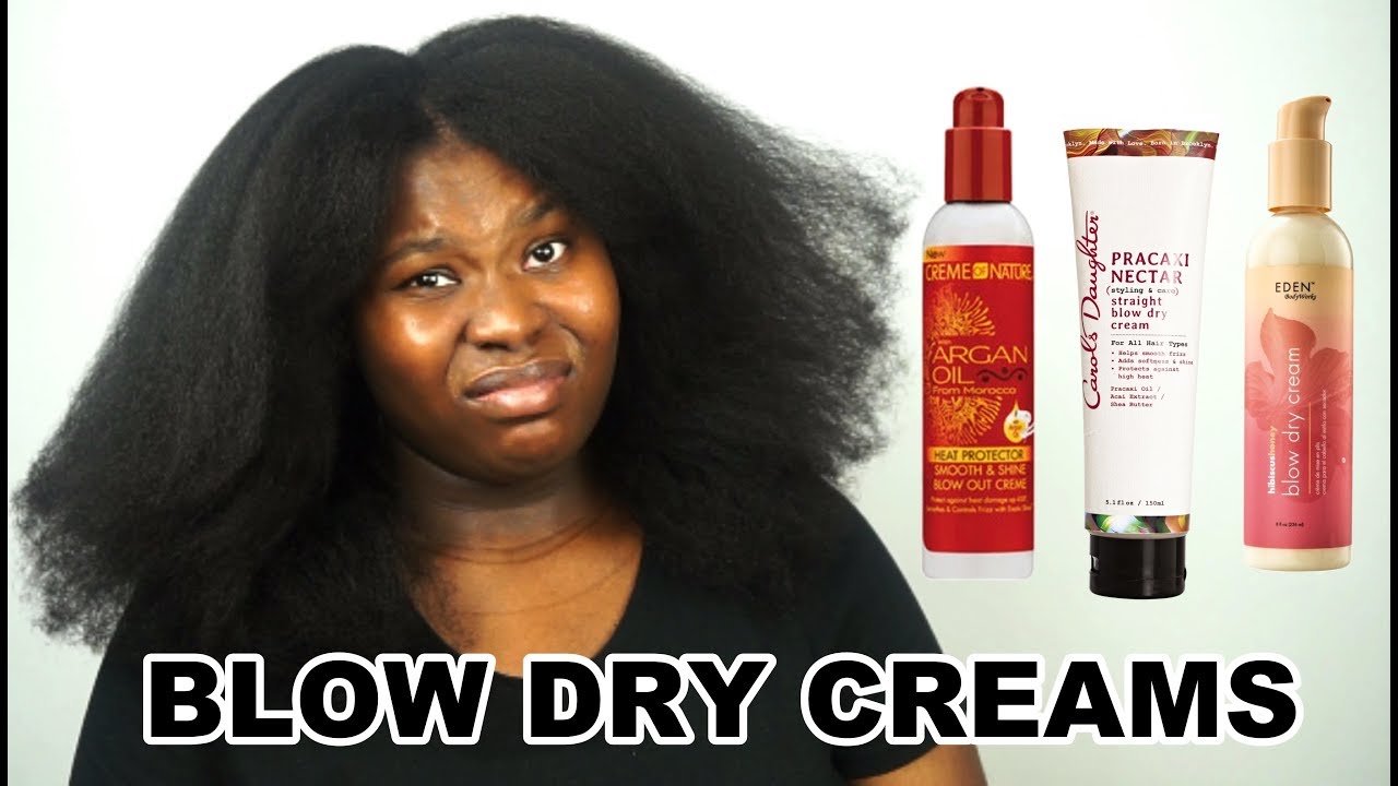 #8 Hair Comparison - 3 Different Blow Dry Creams | DO THEY WORK | Bubs Bee