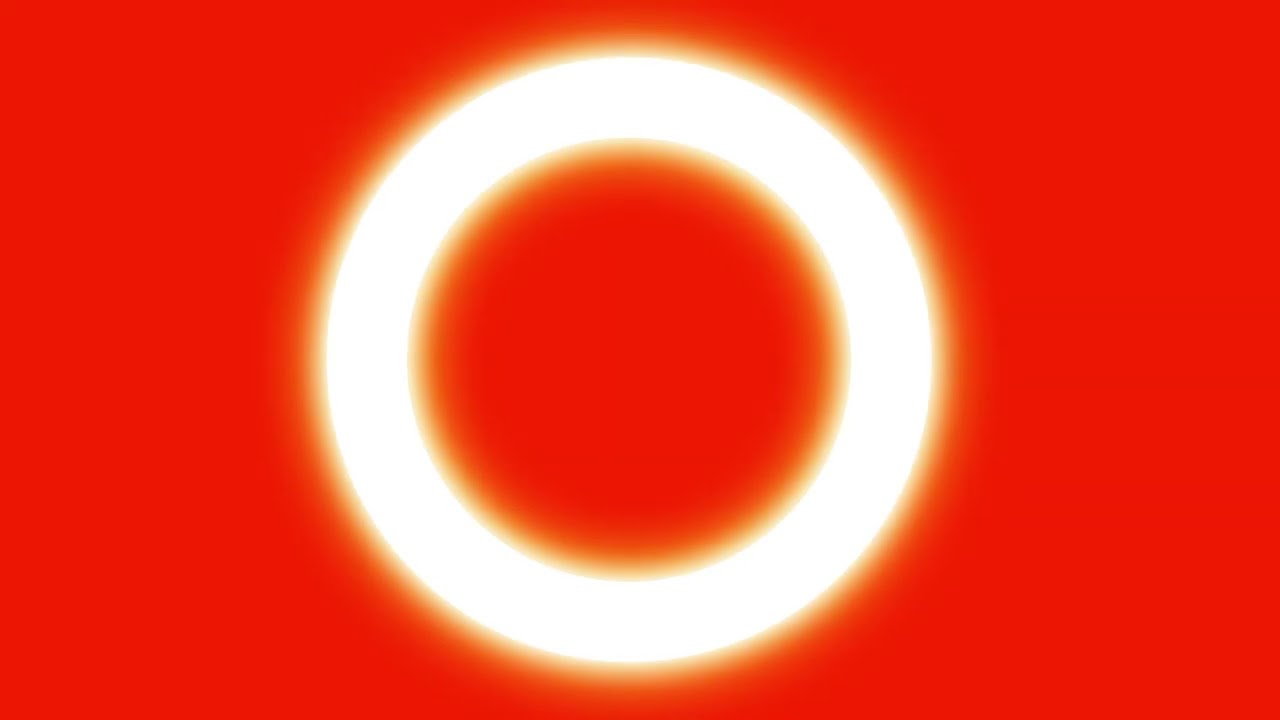 Thick Ring Light with Red Background ♫ Chill Music  - 1 HOUR - Golden Hour Lightning