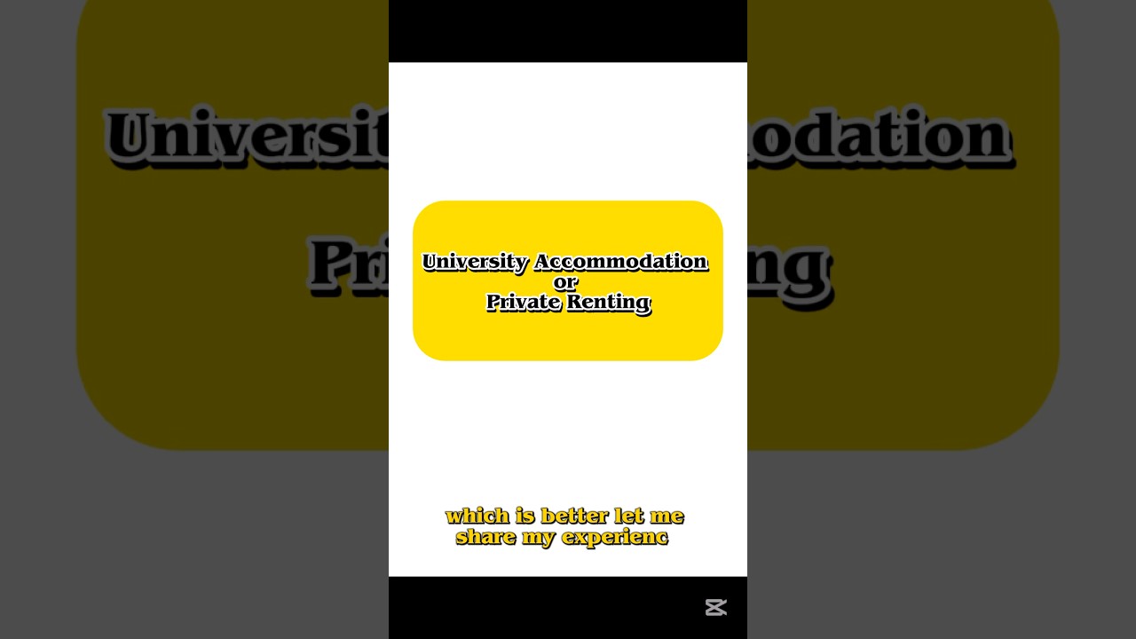 Uni Accommodation vs Private Rent in the UK 🇬🇧 | My Honest Experience as an International Student