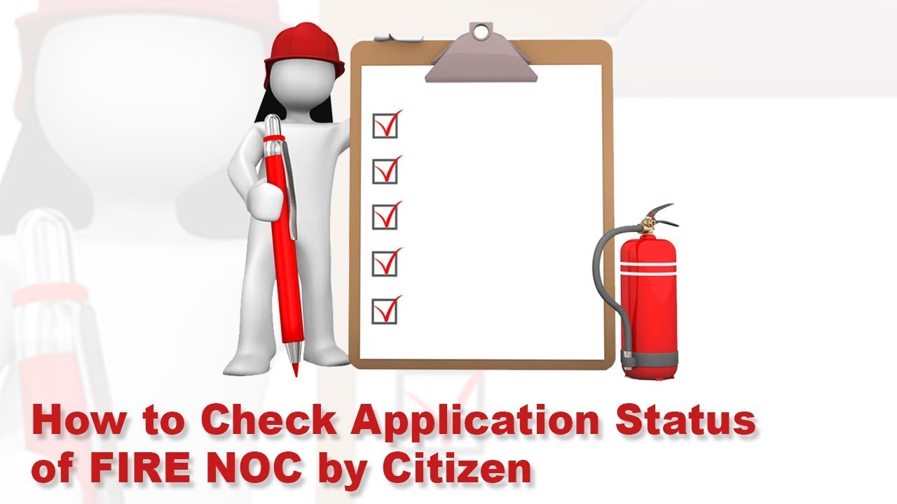 How to Check the Status of FIRE NOC application by Citizen