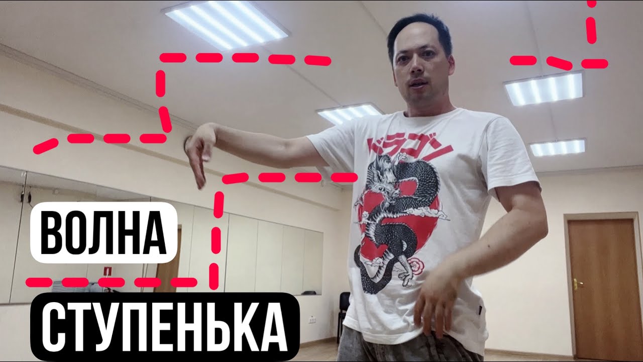 ЗРЕЛИЩНАЯ ВОЛНА РУКОЙ «СТУПЕНЬКА»| волны руками обучение