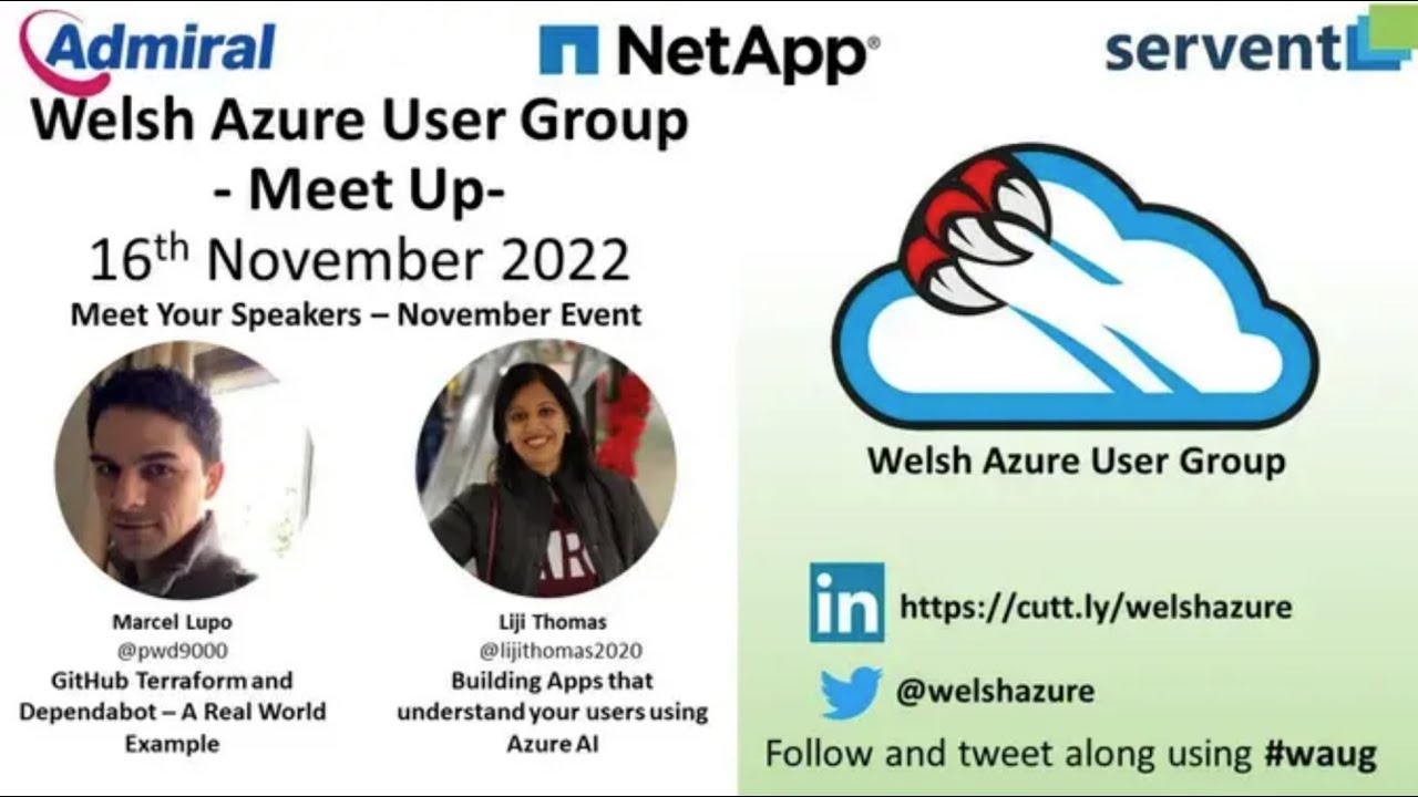 Welsh Azure User Group - November 2022 Event