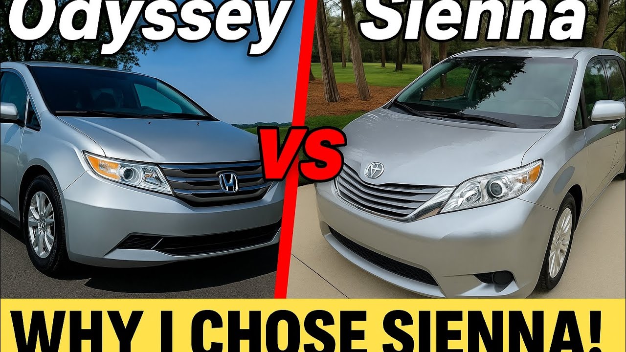 Toyota Sienna vs. Honda Odyssey | Honest 6 year review.