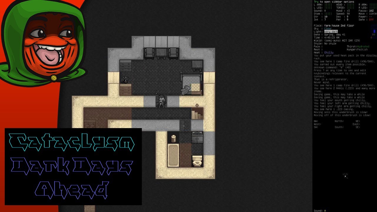 [Tomato] Cataclysm: Dark Days Ahead - Genetically more 'rat' than 'man'  Getting a ride  Day 2