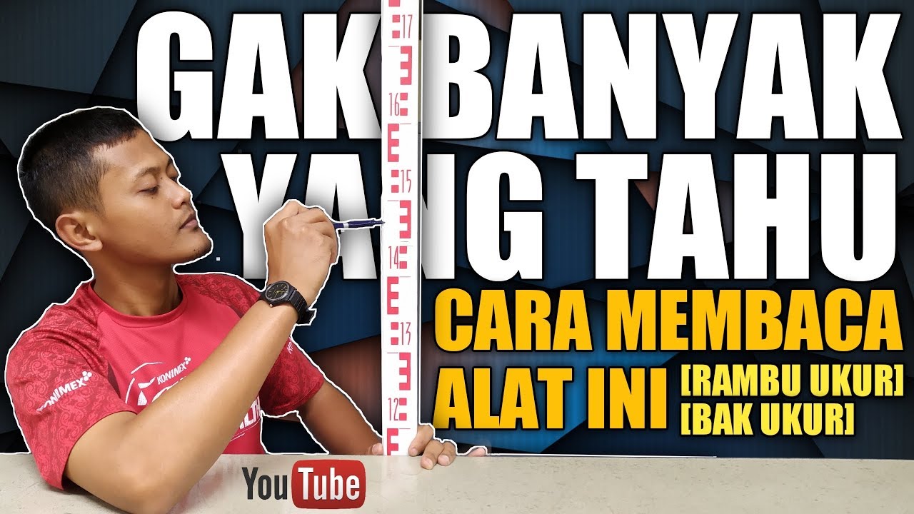 CARA MEMBACA RAMBU UKUR DENGAN BENAR | ANAK TEKNIK