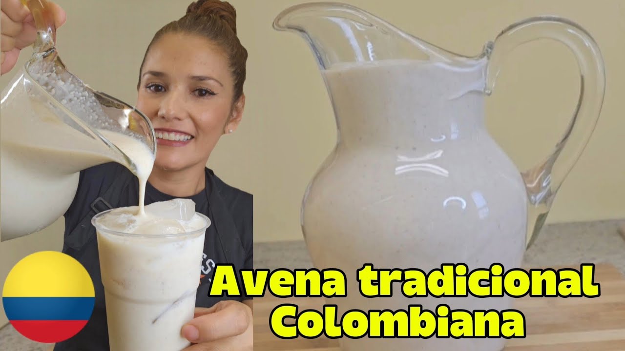 AVENA COLOMBIANA TRADICIONAL 🥛 | La receta de las abuelas, espesa y deliciosa 🇨🇴