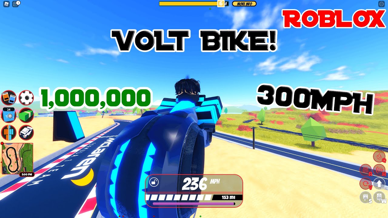 Jag K&ouml;per Volt Bike! Roblox Jailbreak!