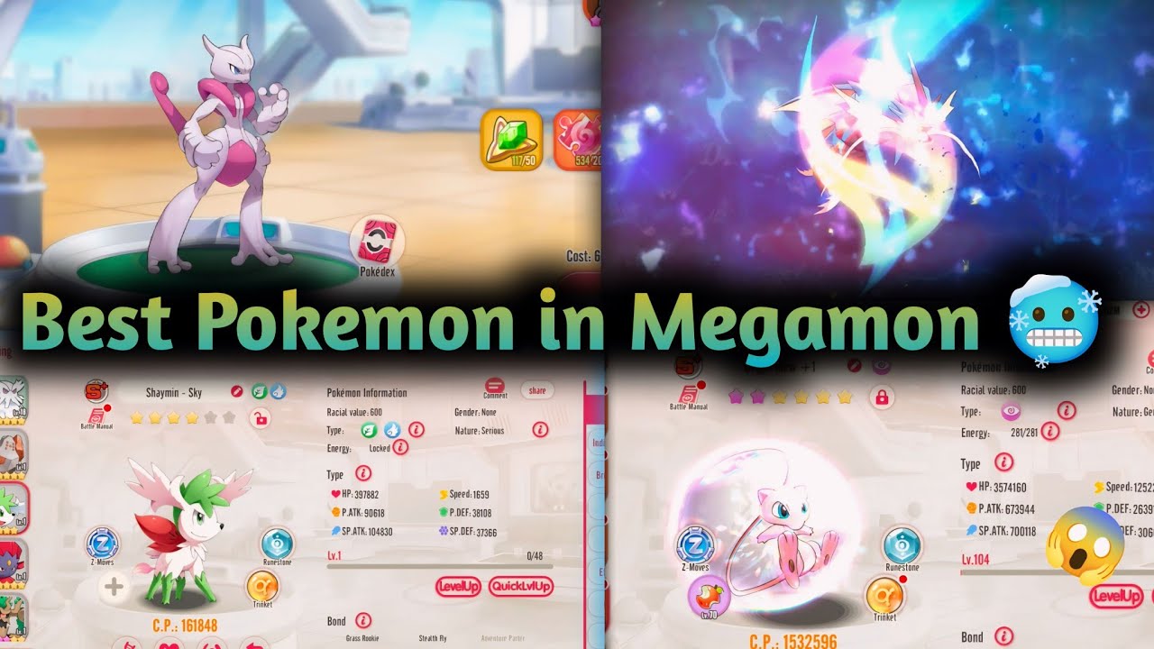 Best Pokemon In Megamon 🤯🥶