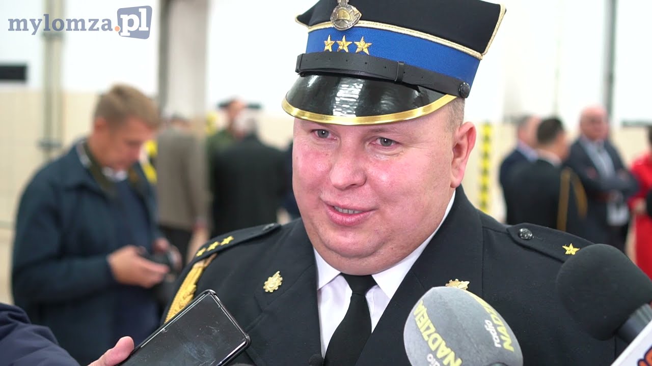 Kapitan Bargielski już oficjalnie komendantem straży pożarnej w Łomży
