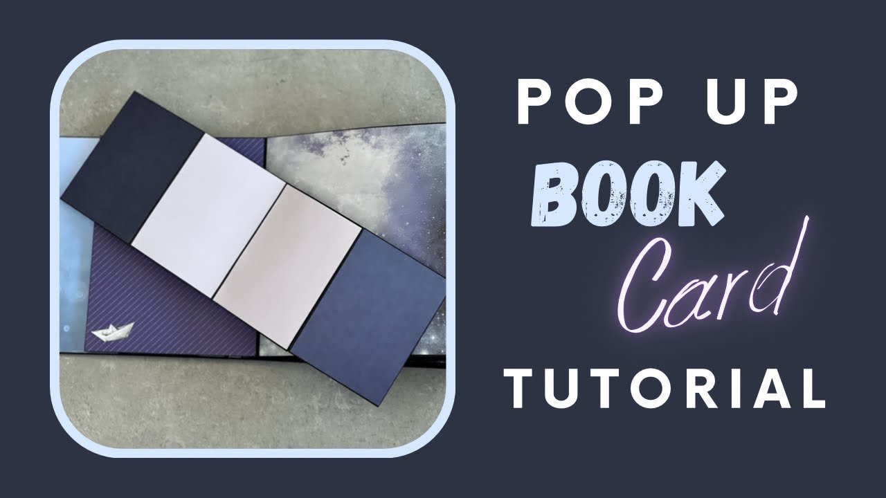 Pop-Up Book Card with a twist in a Photo Album | Tutorial