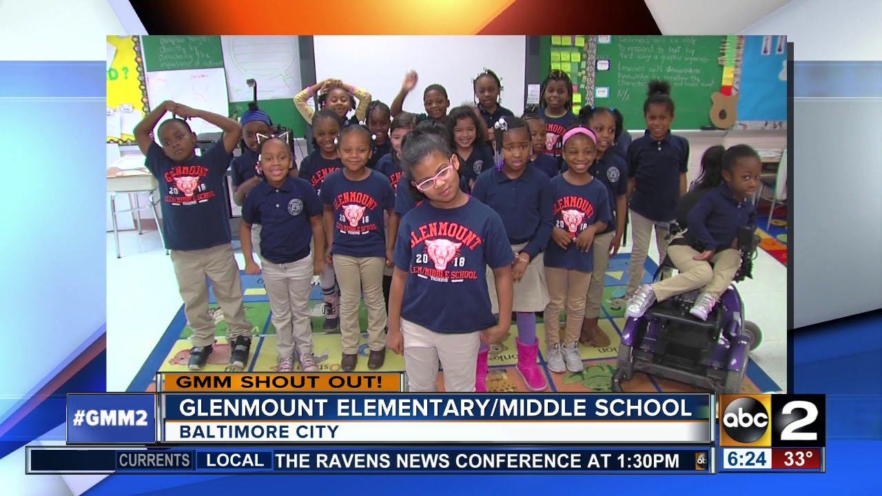Good morning from Glenmount Elementary/Middle School!