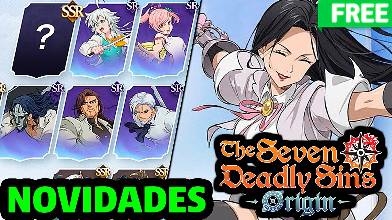 PRIMEIRO BANNER DO 7DS ORIGIN REVELADO! GUILA VAI SER DE GRAÇA! - The Seven Deadly Sins Origin