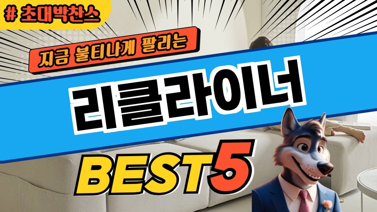 완전종결 리클라이너 BEST5! 순위 비교 및 분석
