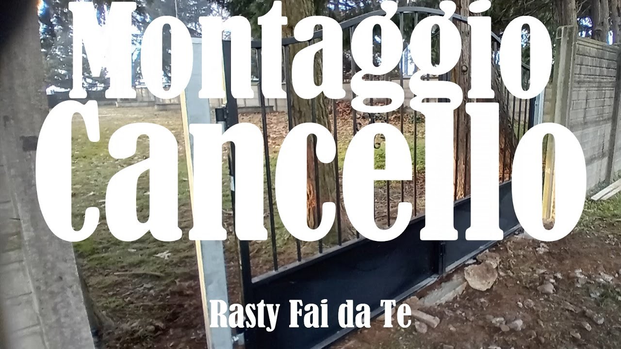 Montaggio Cancello Fai da Te