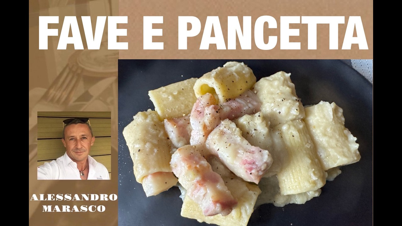 Scopri la ricetta più amata in Puglia! | Pasta crema di fave e pancetta | Primo piatto per Natale