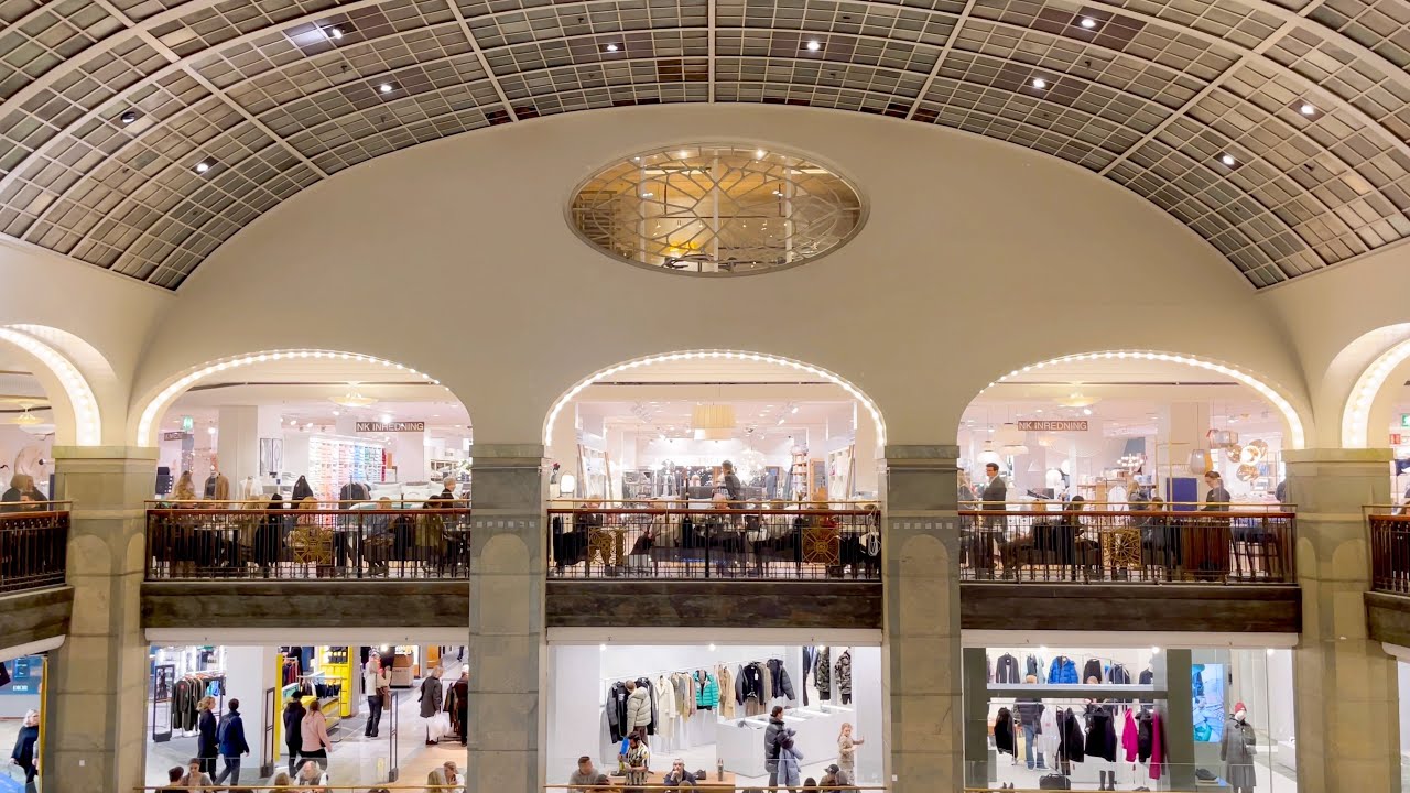 Sweden 🇸🇪:Nordiska Kompaniet :Stockholm’s most luxurious department store 2022