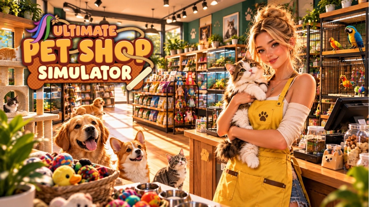 Ultimate Pet Shop Simulator 🐶🐱 Demo Long Gameplay - No Commentary