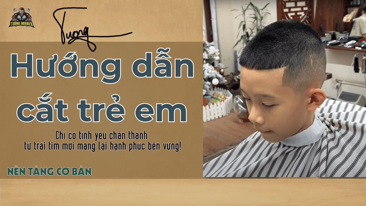 Hướng Dẫn Cắt Kiểu Tóc Cua Cho Trẻ Em Siêu Dễ