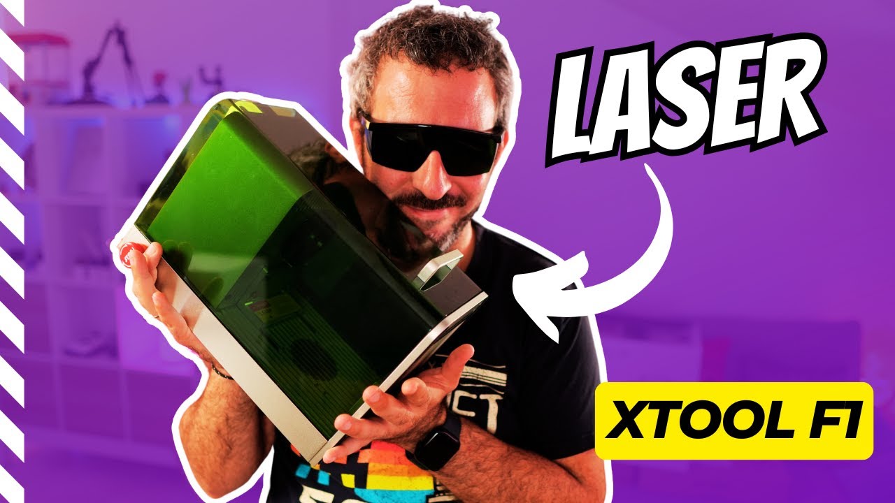 😲 El LÁSER PORTÁTIL más POTENTE que he tenido: xTool F1